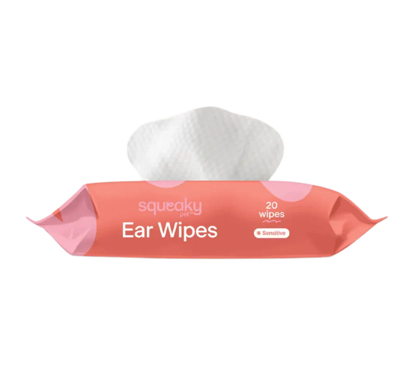 Squeaky – Probiotic Pet Ear Wipes