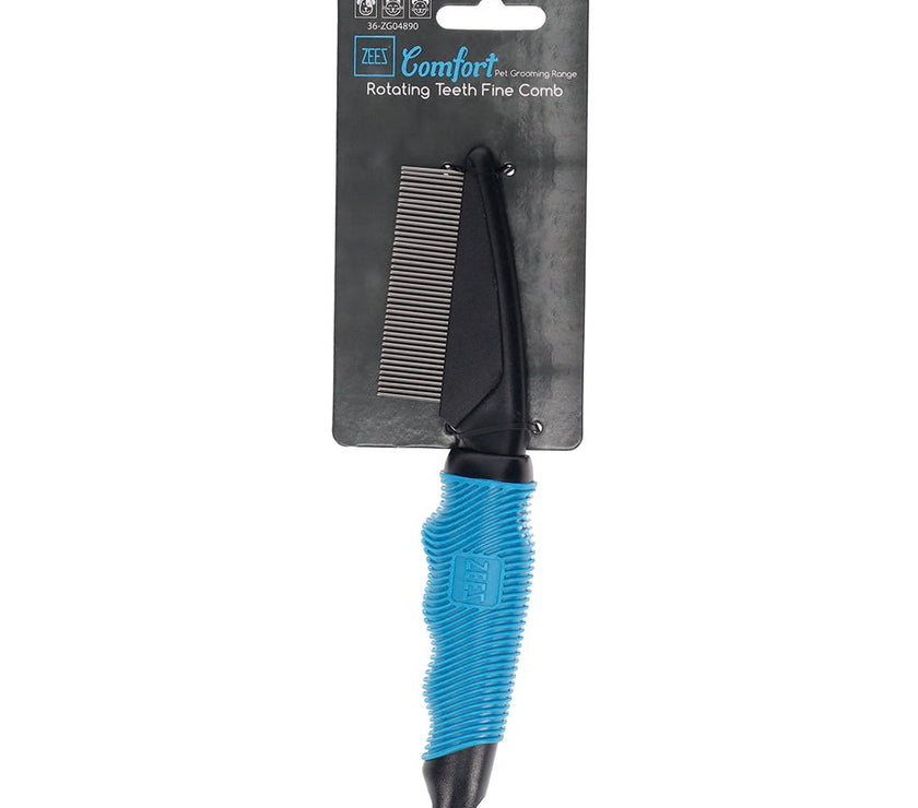 Rotating Teeth Fine Comb – Comfort