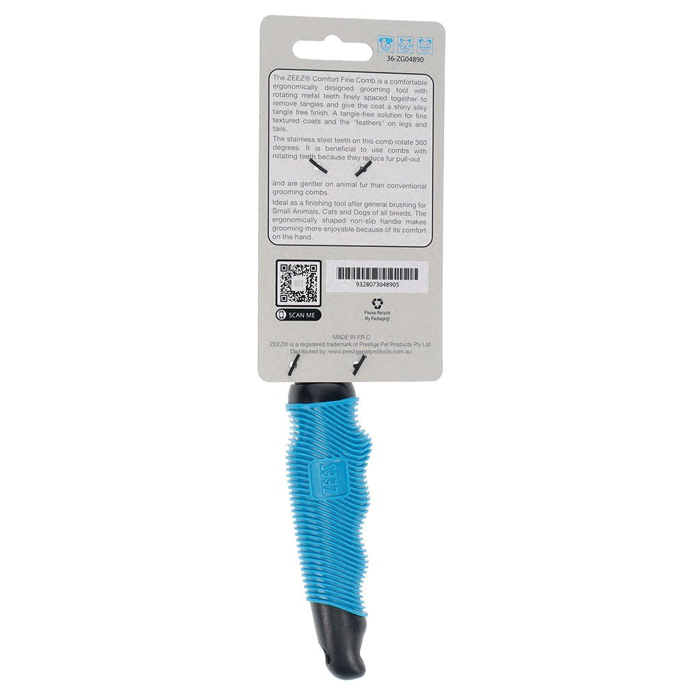 Rotating Teeth Fine Pets Comb – Comfort - image 2