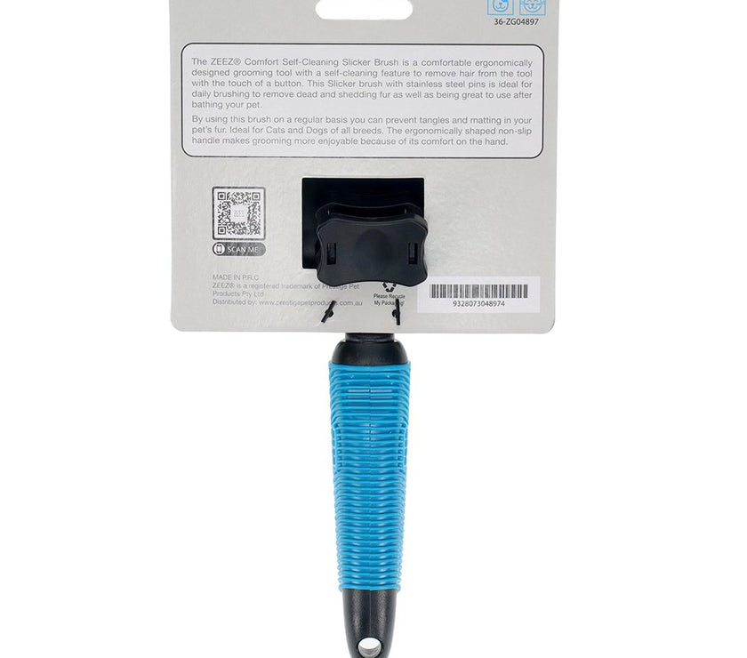 Self-Cleaning Slicker Brush – Comfort