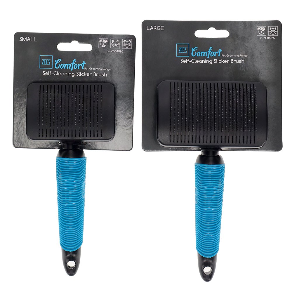 Self-Cleaning Slicker Brush – Comfort - image 2