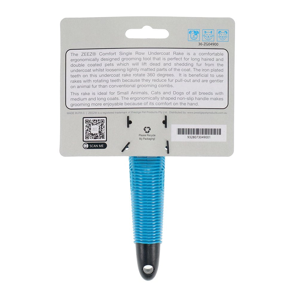 Single Row Rotating Teeth Undercoat Rake – Comfort - image 2