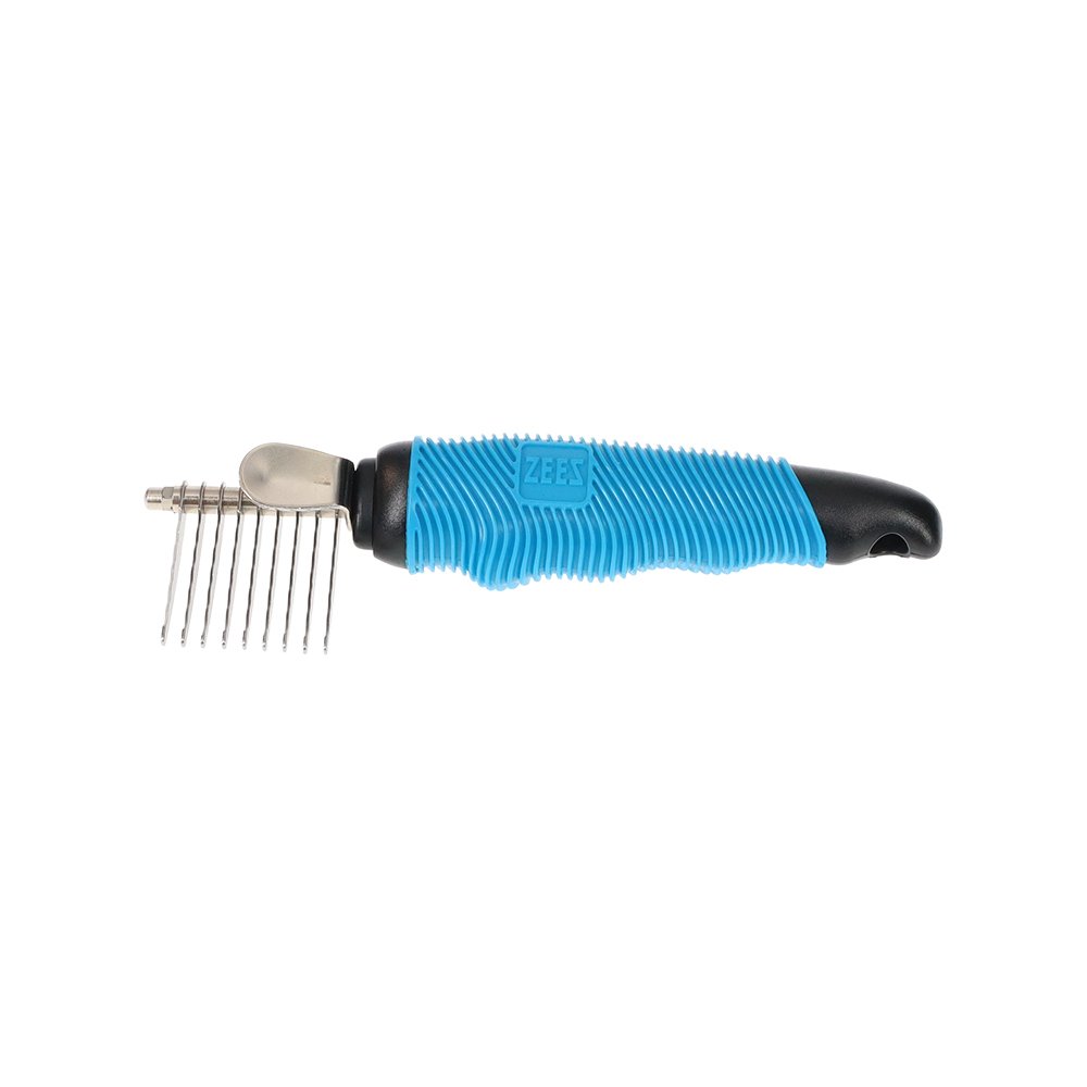 9 Blade Dematting Pet Comb - Comfort - image 3