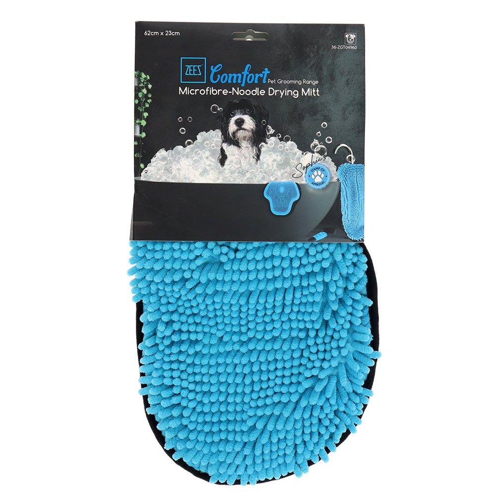 Microfibre Pets Drying Mitt – Comfort