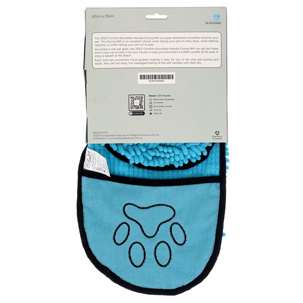 Microfibre Pets Drying Mitt – Comfort