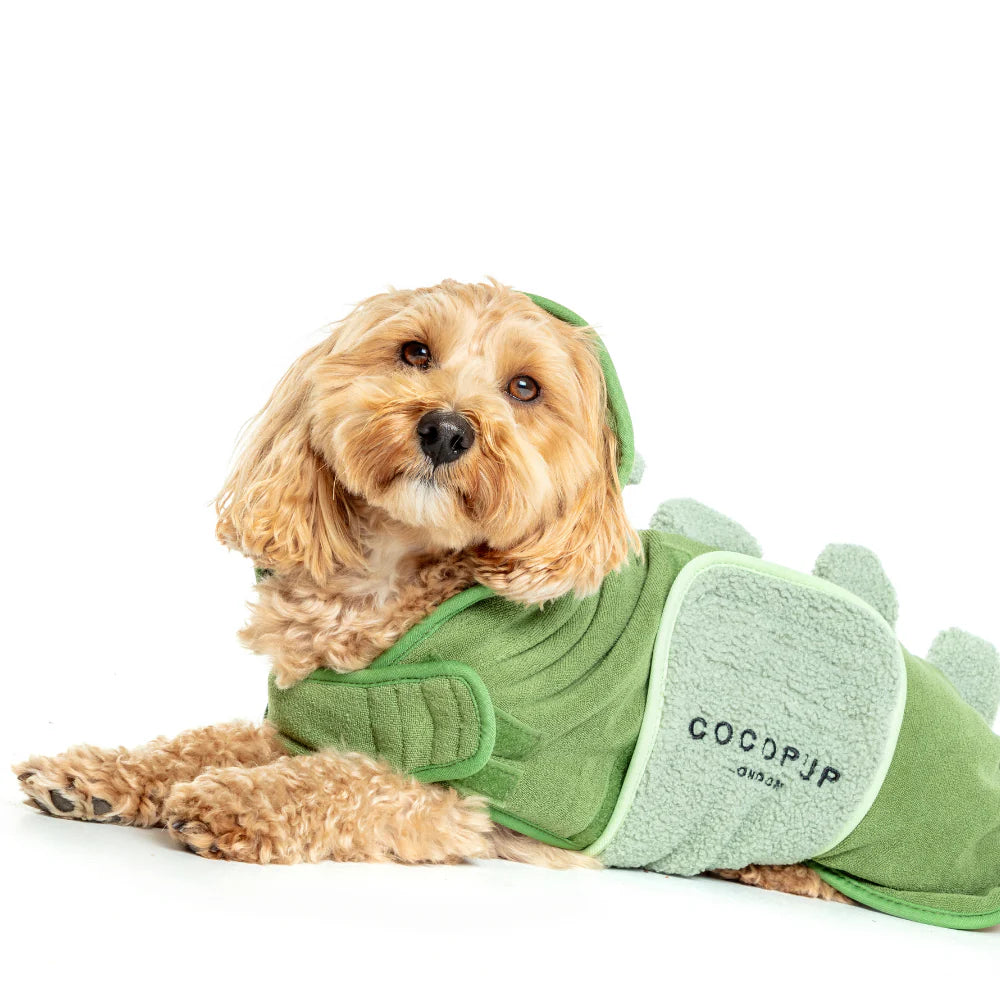 Dogs Dinopup Wash Drying Robe