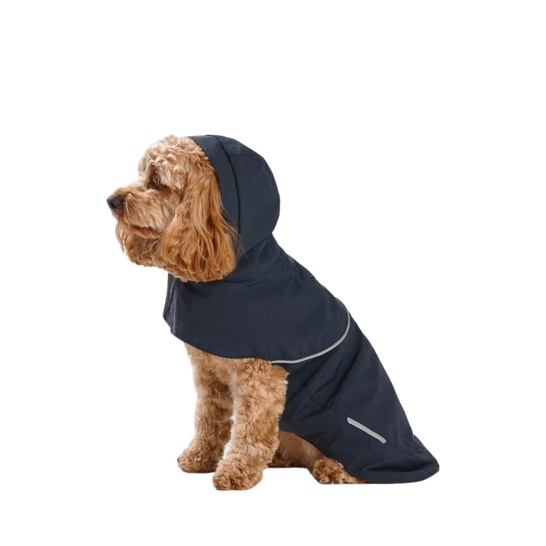 Snooza Wear – Rip-Stop Hooded Raincoat – Navy - image 3