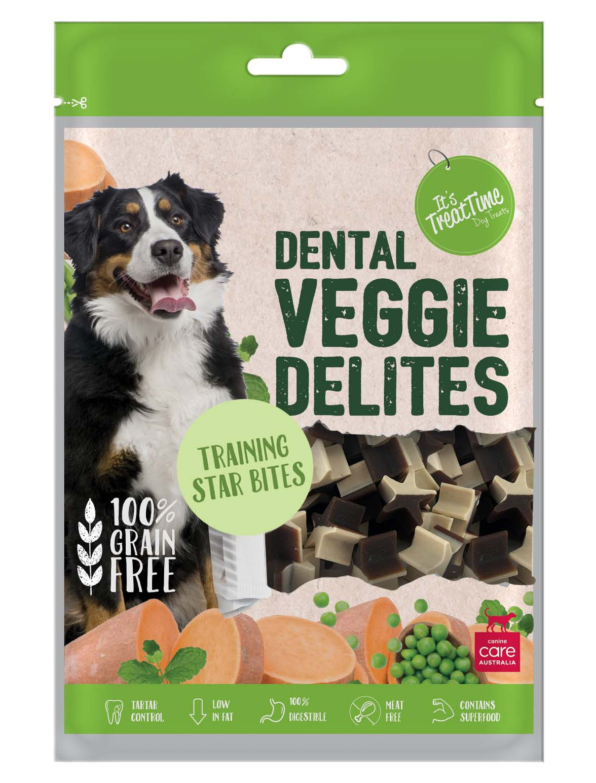 It’s Treat Time – Dental Veggie Delights – Training Star Bites