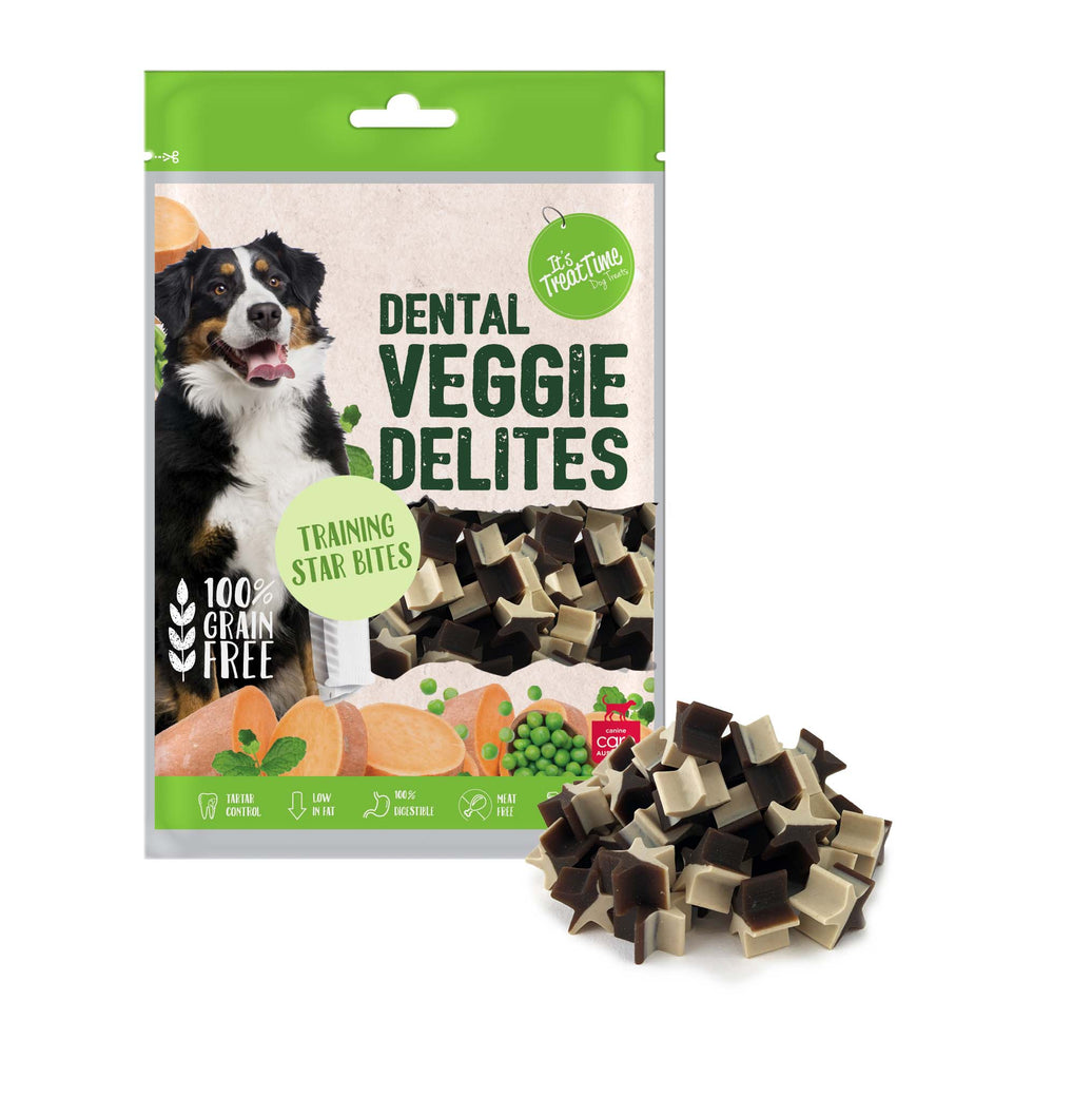 It’s Treat Time – Dental Veggie Delights – Training Star Bites