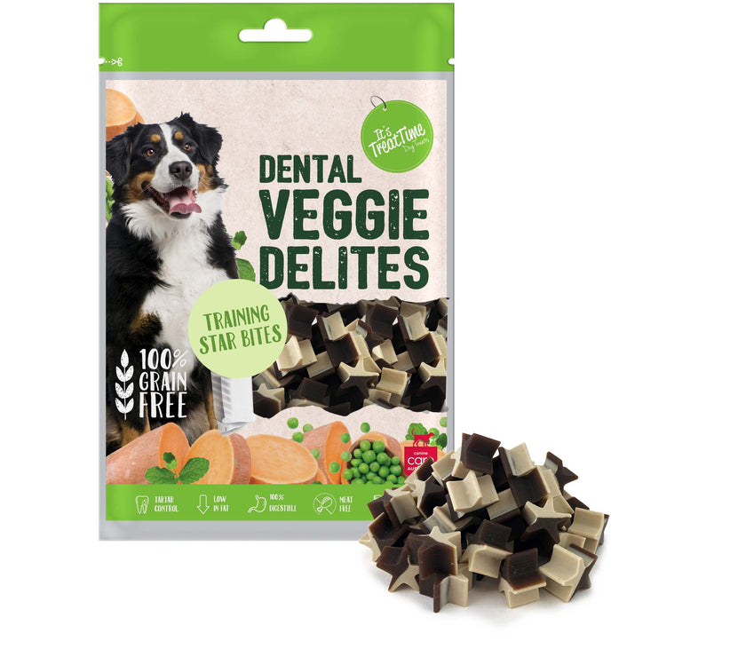 It’s Treat Time – Dental Veggie Delights – Training Star Bites