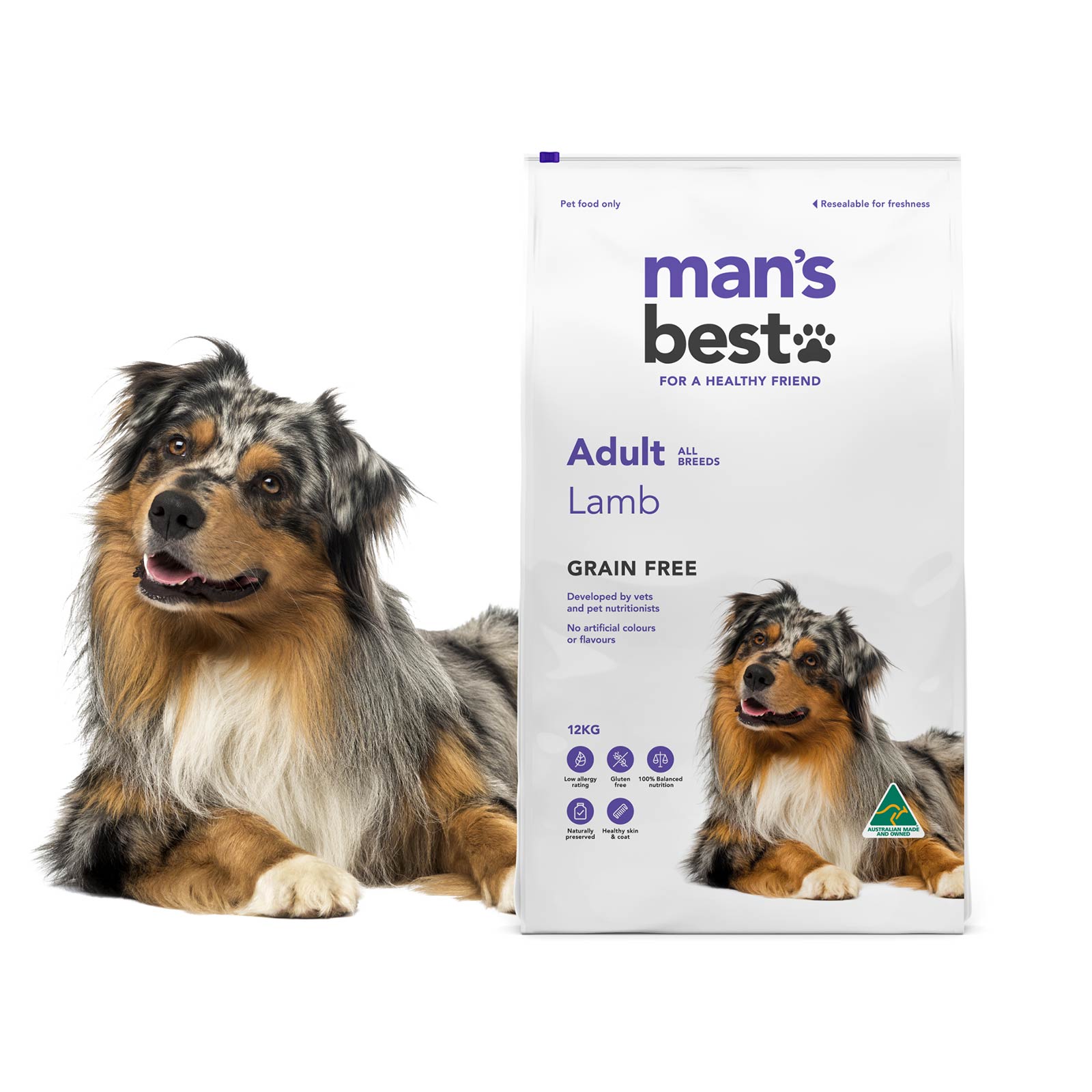 Man’s Best – Adult Dog – GRAIN FREE – Lamb - image 4