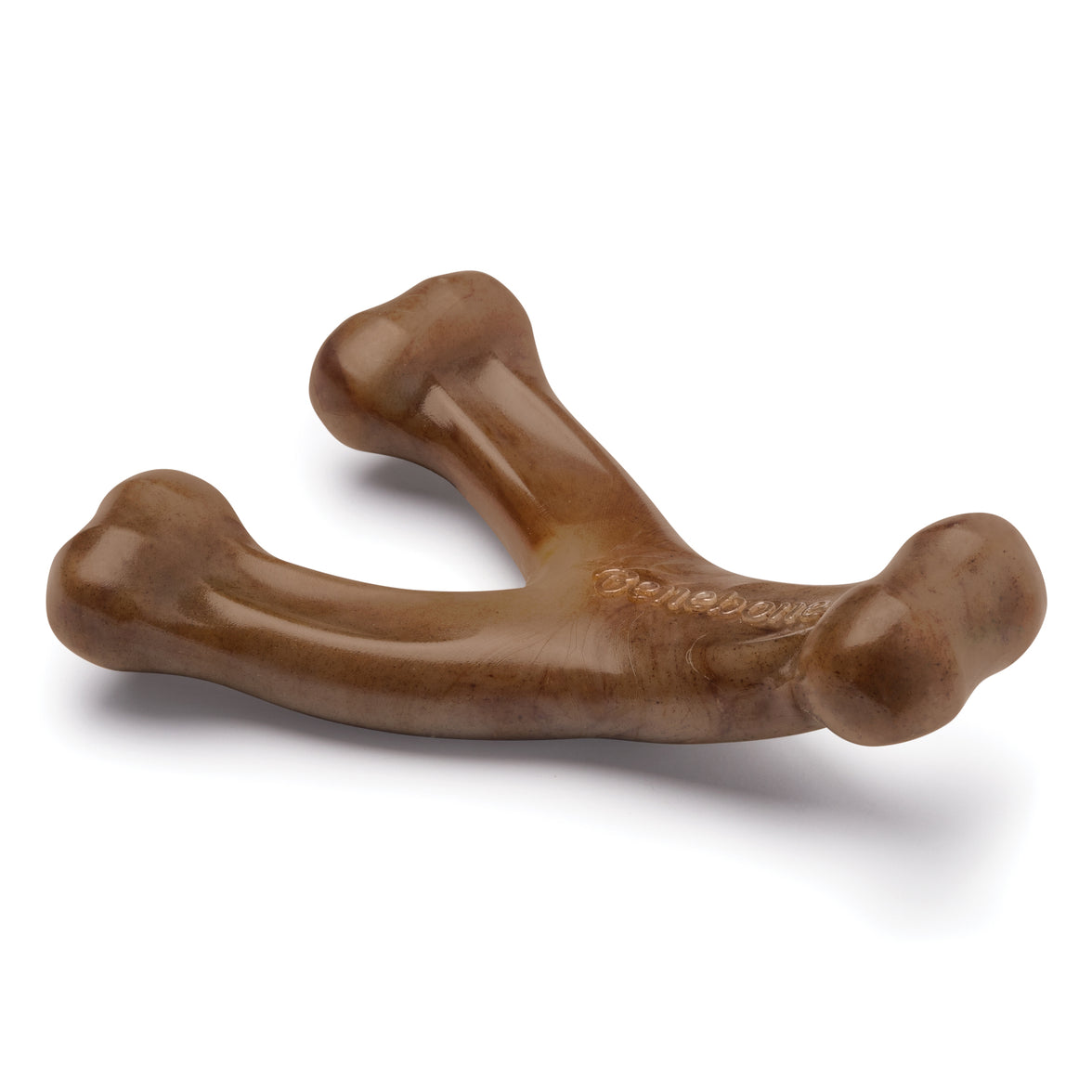 Dogs Bacon Wishbone Chew Toy
