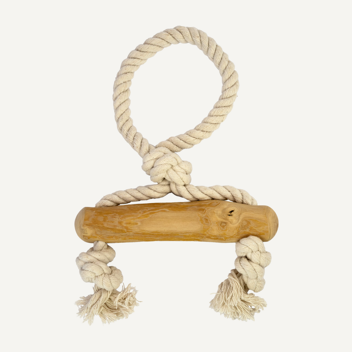 Dan & Sam – Trapeze – Coffee Wood Rope Toy