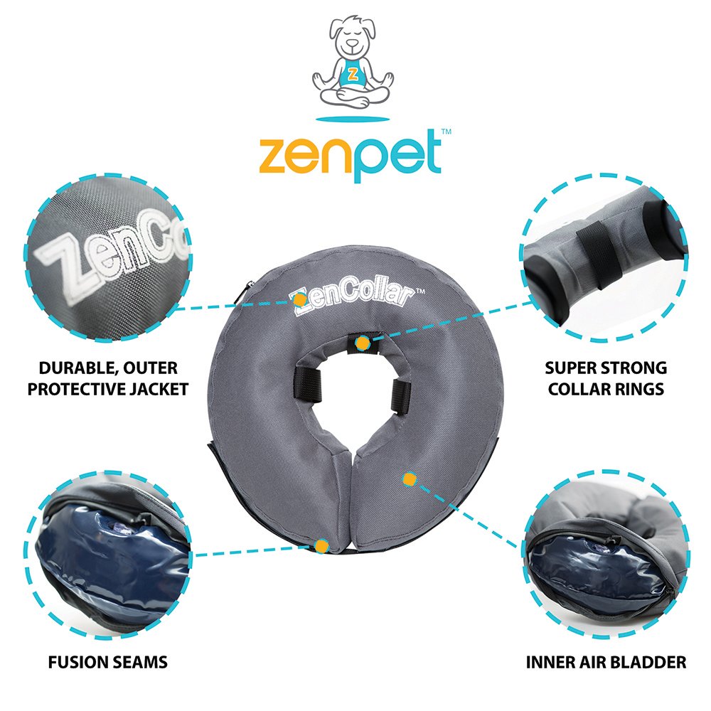 Dogs Comfortable Inflatable Recovery Collar - image 7