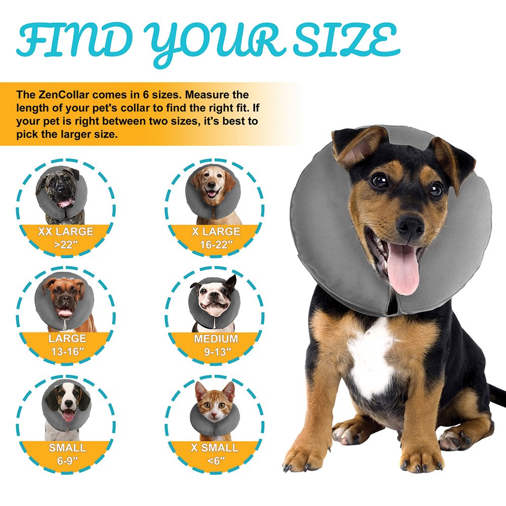 Dogs Comfortable Inflatable Recovery Collar - image 8