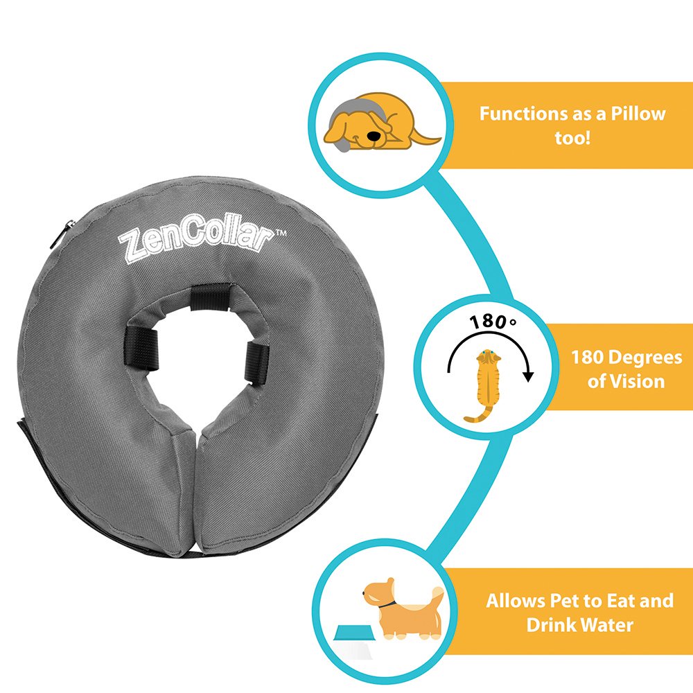 Dogs Comfortable Inflatable Recovery Collar - image 9