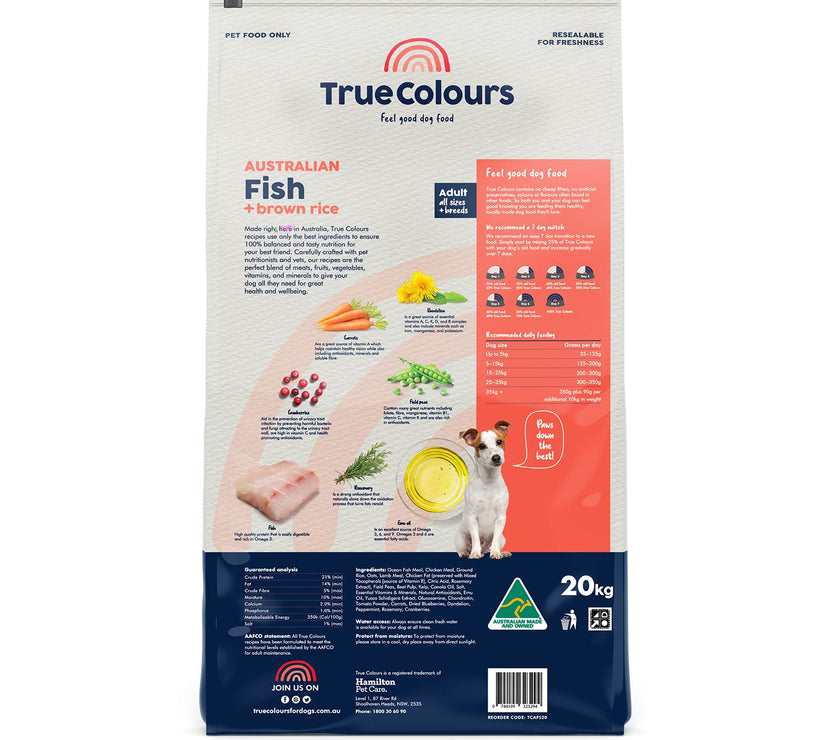 Adult Dog – Australian Fish + Brown Rice