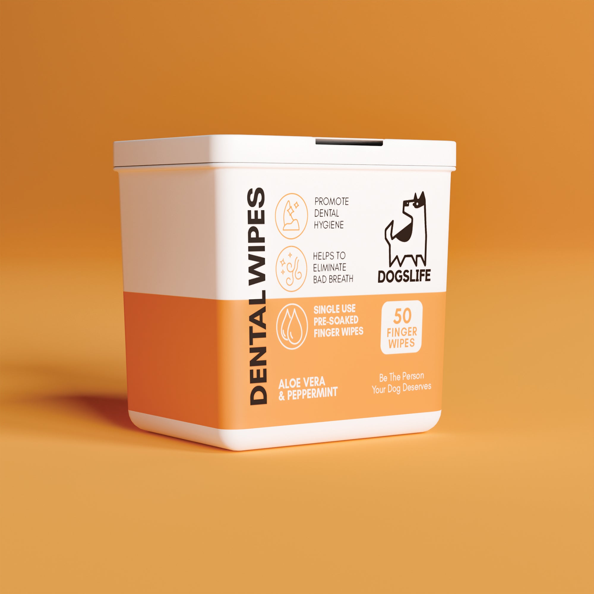 Dogslife – Dental Wipes – 50 Finger Wipes - image 2