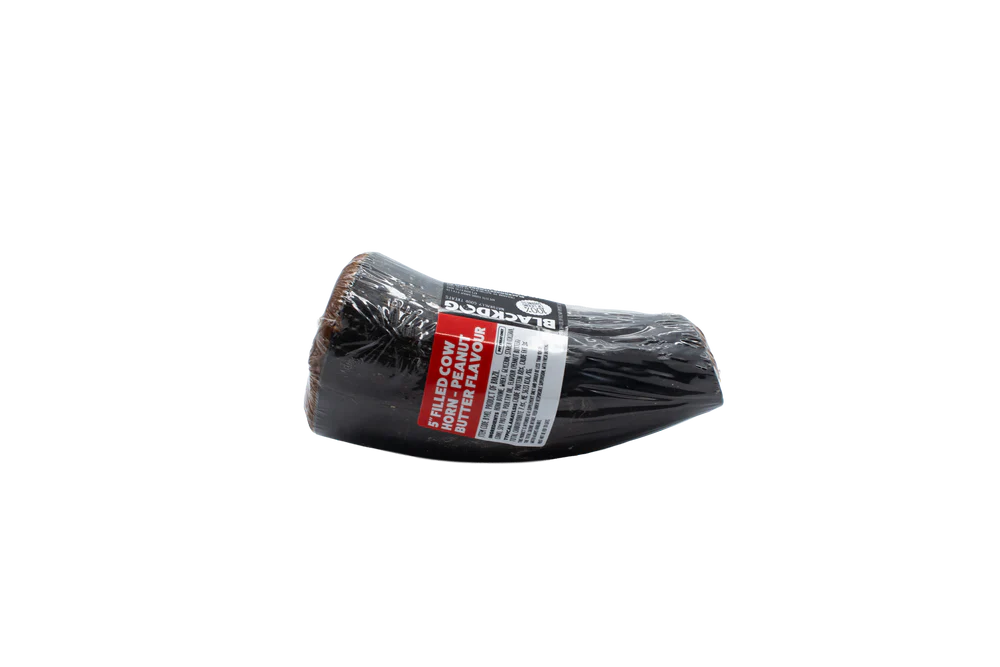 Blackdog – Filled Cow Horn – Peanut Butter Flavour
