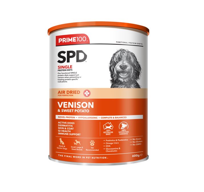Prime100 – SPD Air Dried – Venison & Sweet Potato