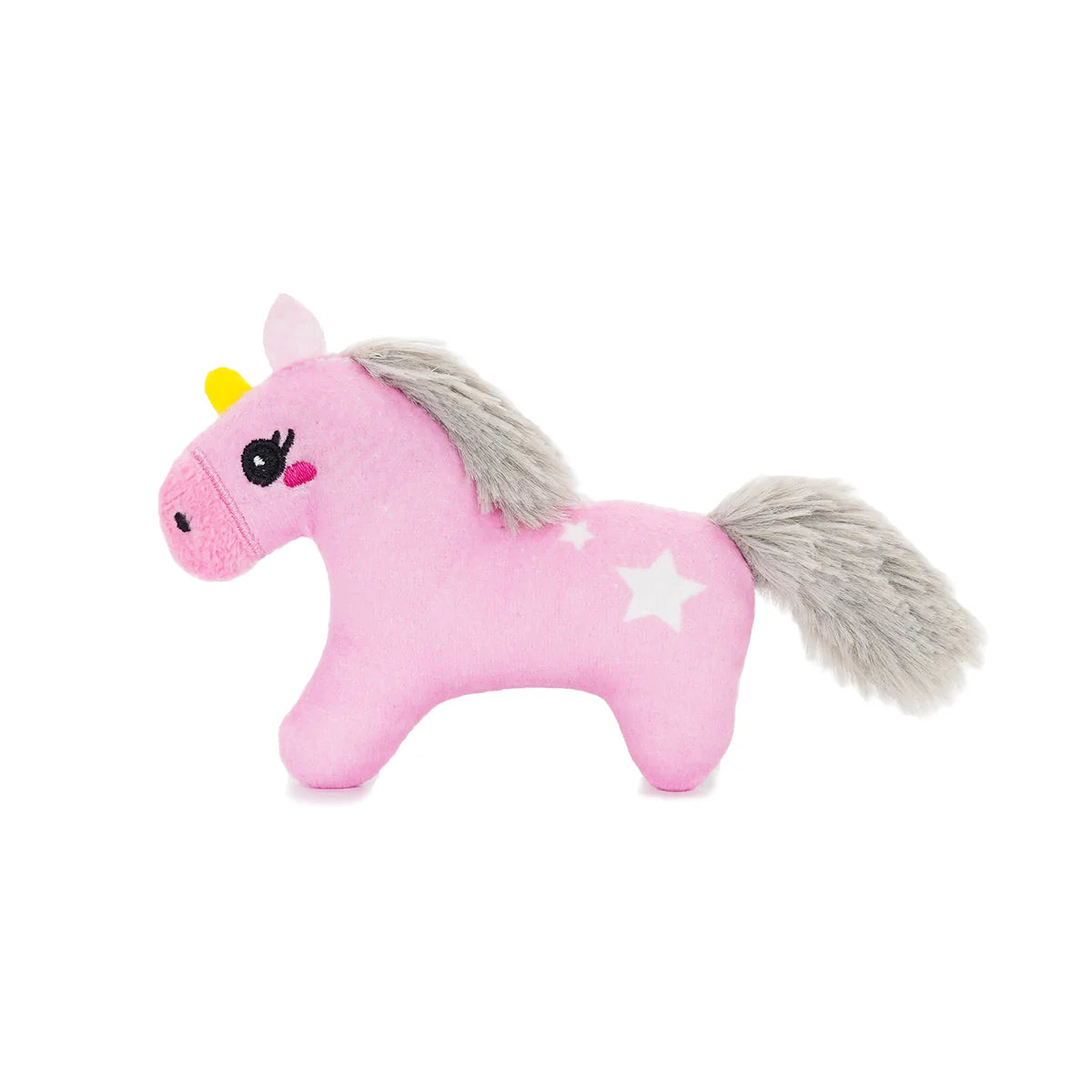 Hugsmart Crazy Catcher Unicorn & Rainbow Set – Interactive Plush Toys for Cats - image 2