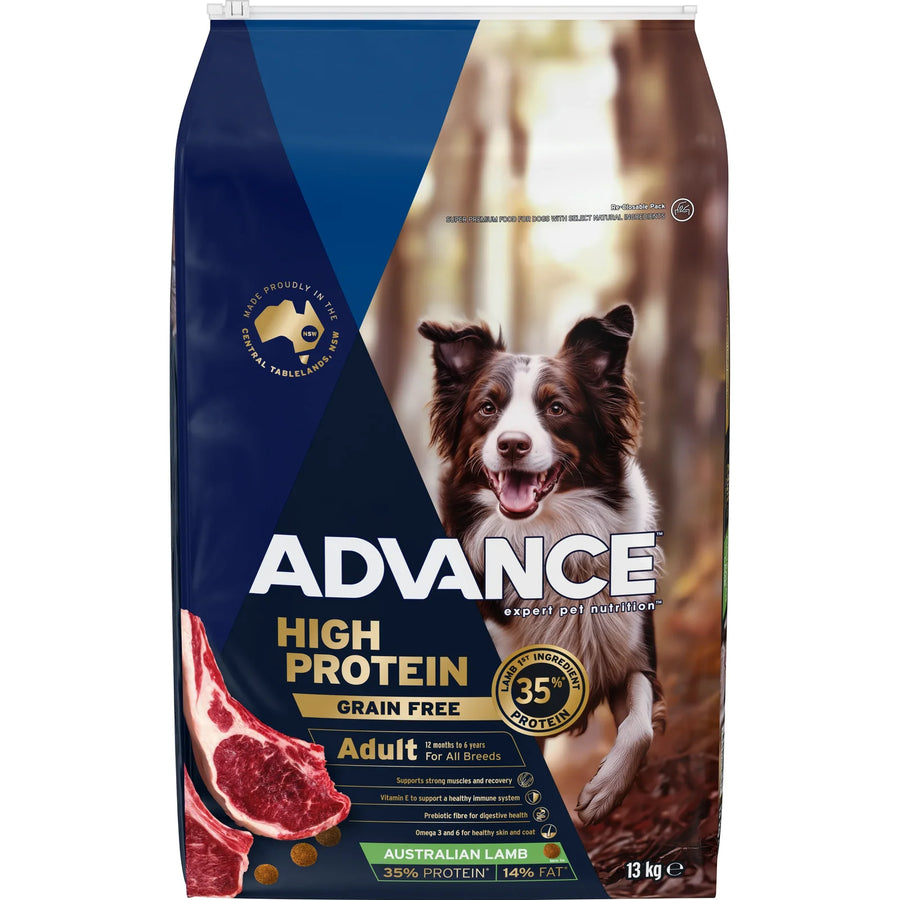 Advance – Adult Dog – High Protein – GRAIN FREE – Australian Lamb