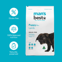 Man’s Best – Puppy – GRAIN FREE – Lamb