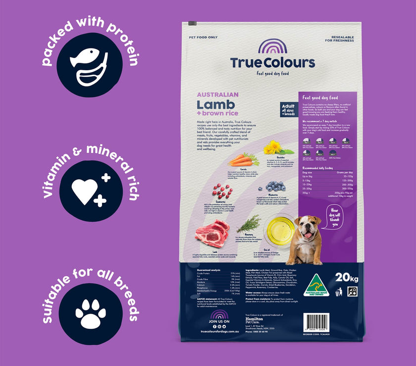Adult Dog – Australian Lamb + Brown Rice