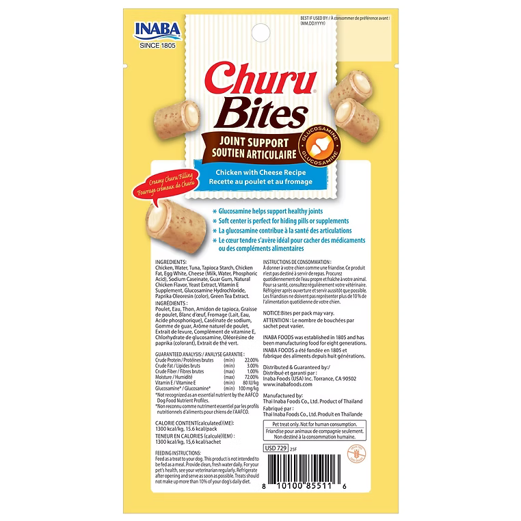 Inaba – Dog Churu Bites – Joint Support