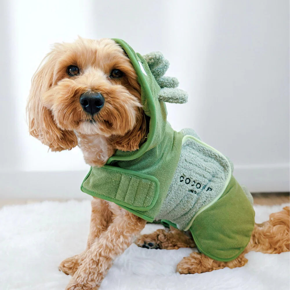 Dogs Dinopup Wash Drying Robe - image 4