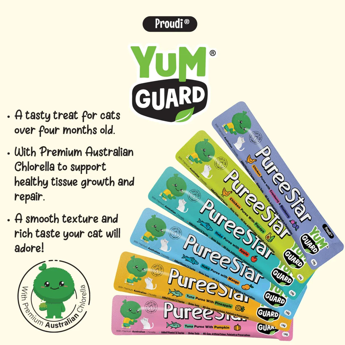 YumGuard - Puree Star Premium Cat Treat