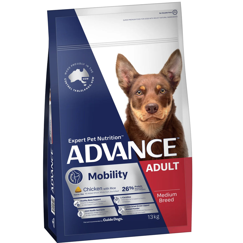 Advance Dog Food for Adult Medium Breed, Mobility