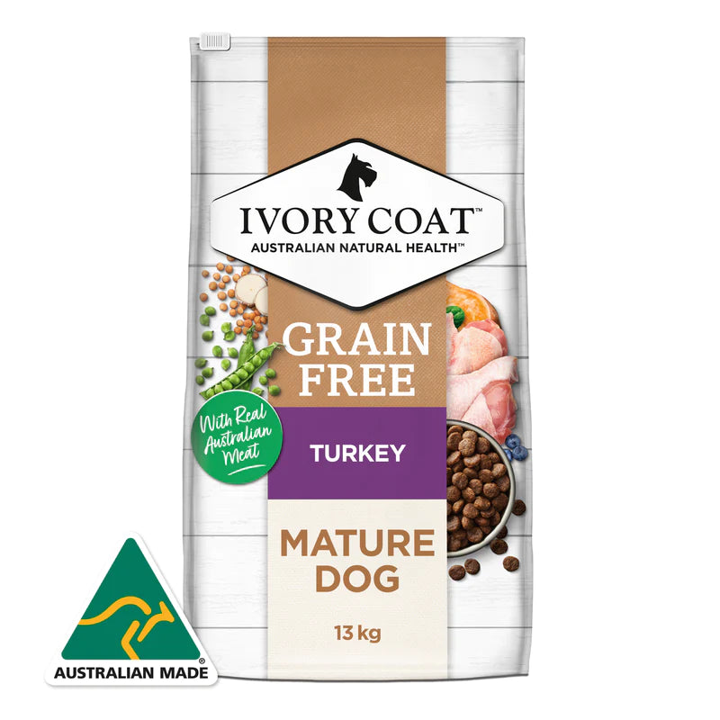 Mature Dog Food – Turkey – GRAIN FREE