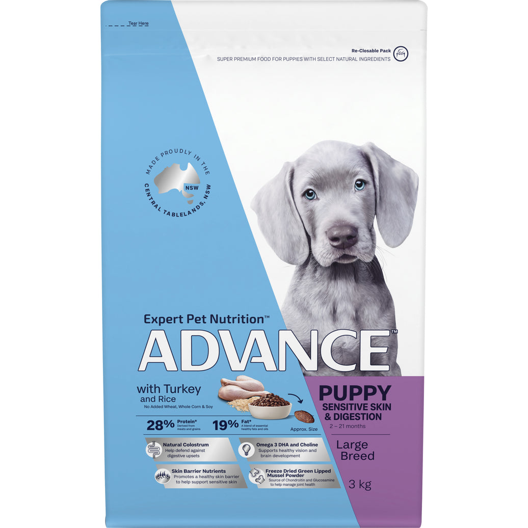 Advance Puppy Dog Food for Large Breed | Sensitive Skin & Digestion