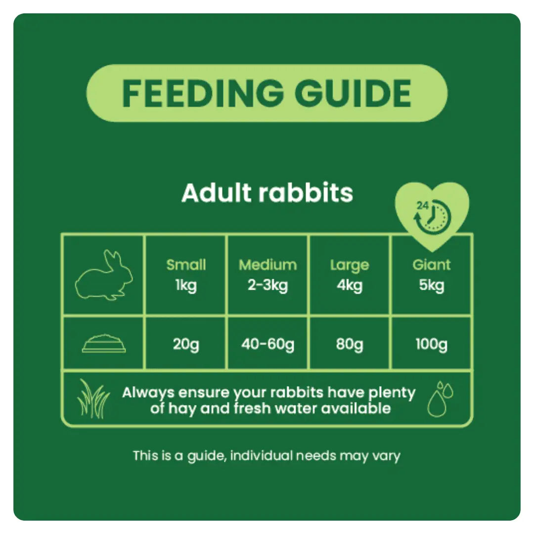 Burgess Excel – Adult Rabbit Nuggets with Mint
