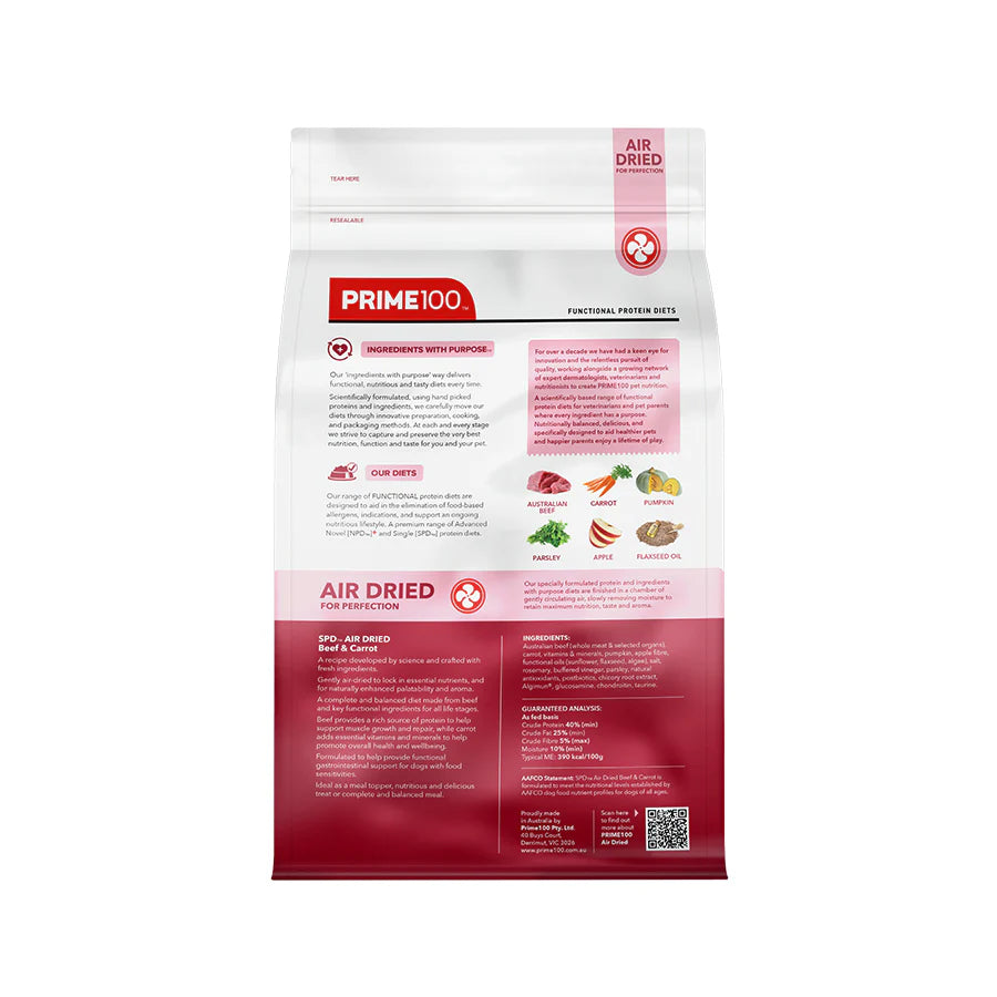 Prime100 – SPD Air Dried Beef & Carrot - image 2