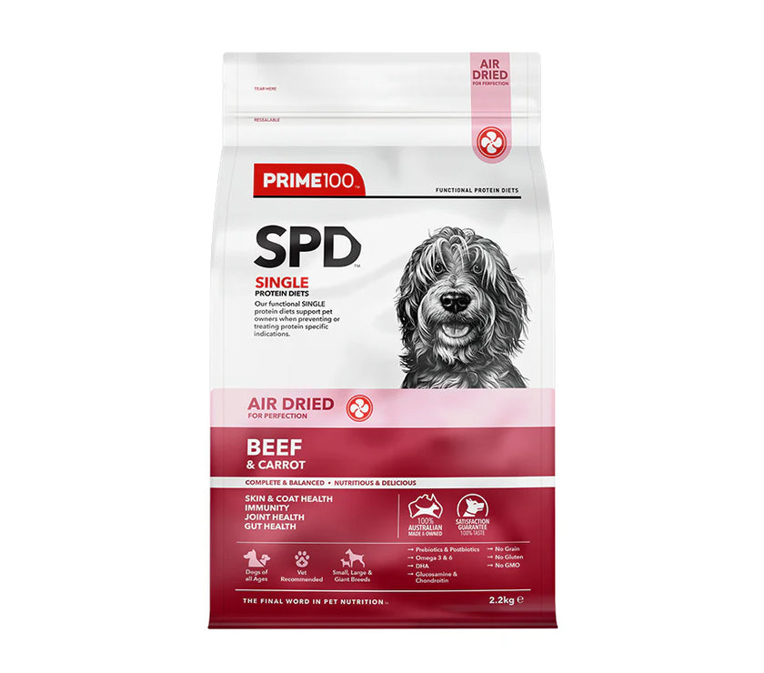 Prime100 – SPD Air Dried Beef & Carrot