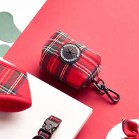 Dogs Poop Bag Holder – Tartan
