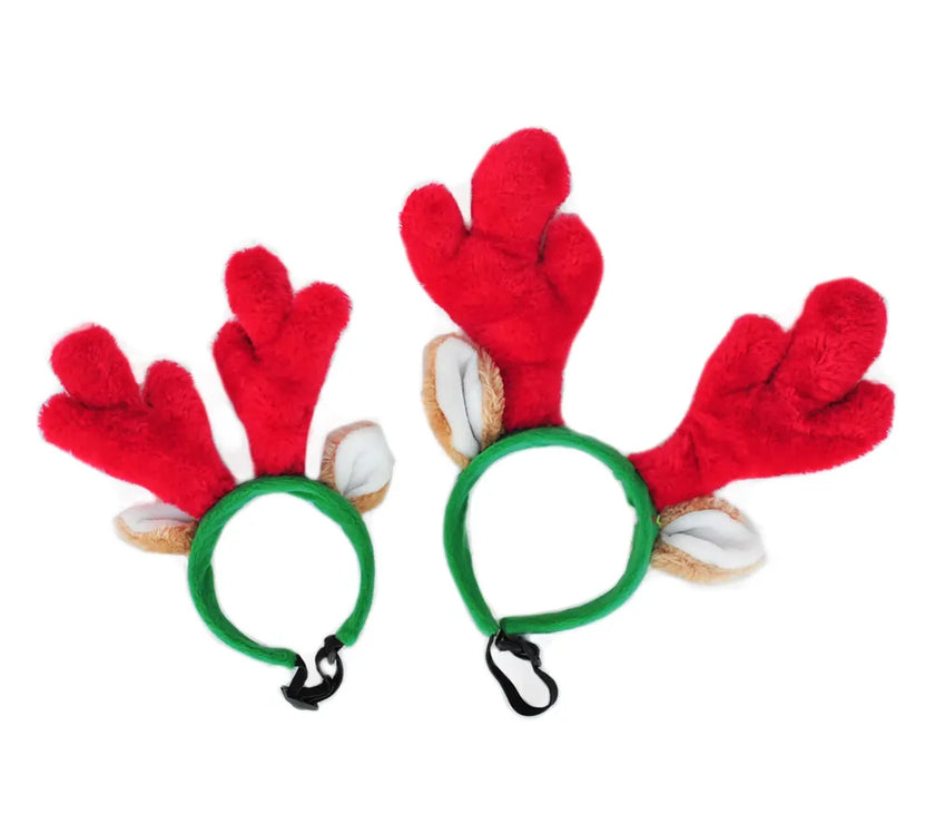 Dogs Christmas Antlers Headband