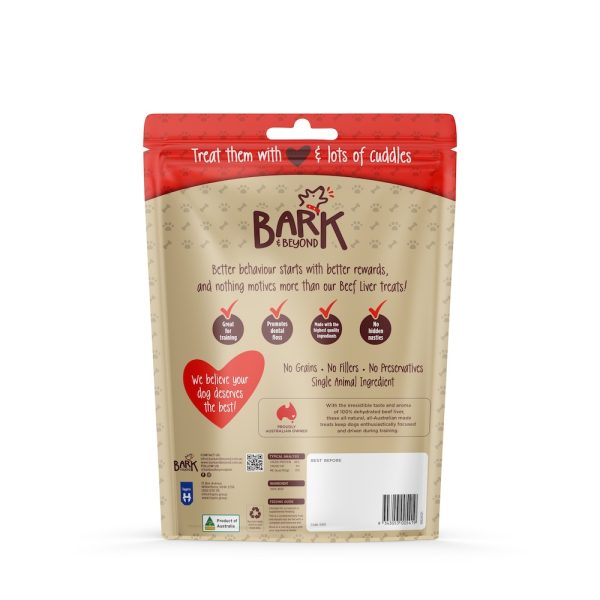 Bark & Beyond Treats for Dogs | Beef Liver