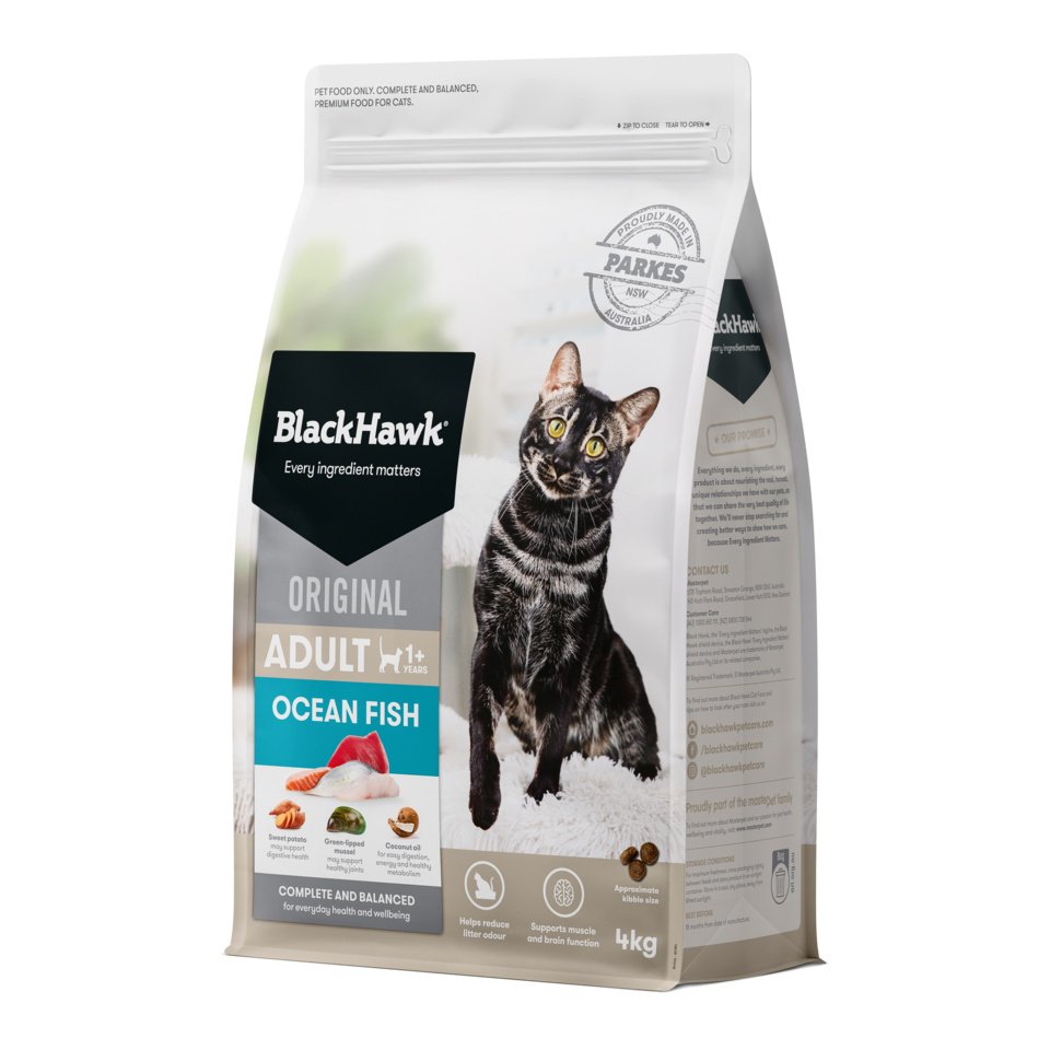 Black Hawk Adult Cat Food – Ocean Fish - image 2