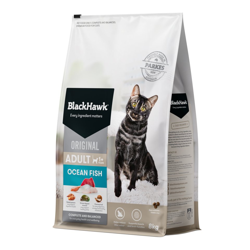 Black Hawk Adult Cat Food – Ocean Fish - image 3
