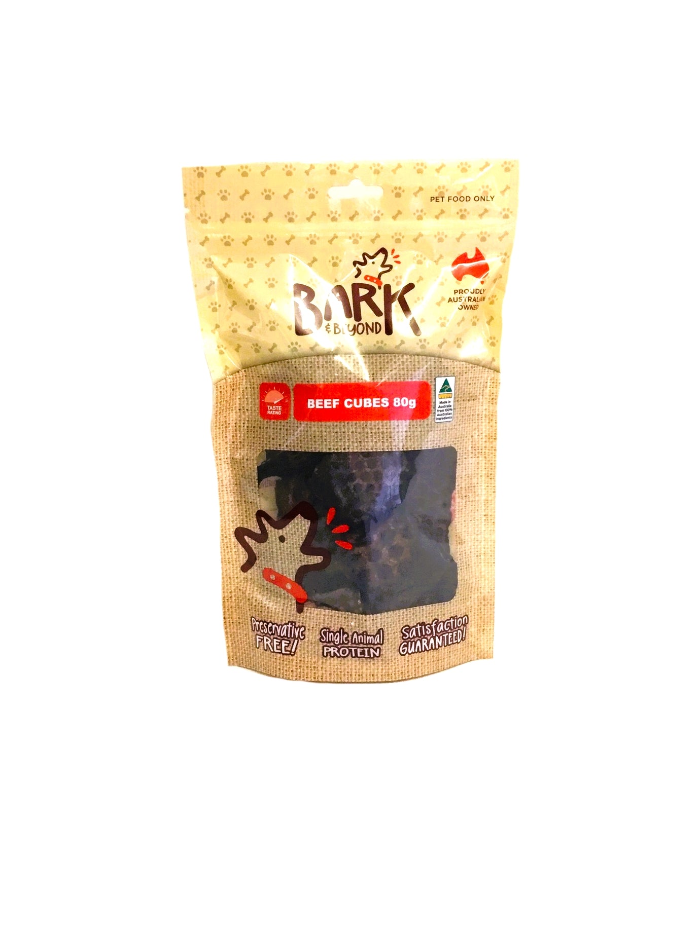 Bark & Beyond Treats for Dogs | Beef Cubes