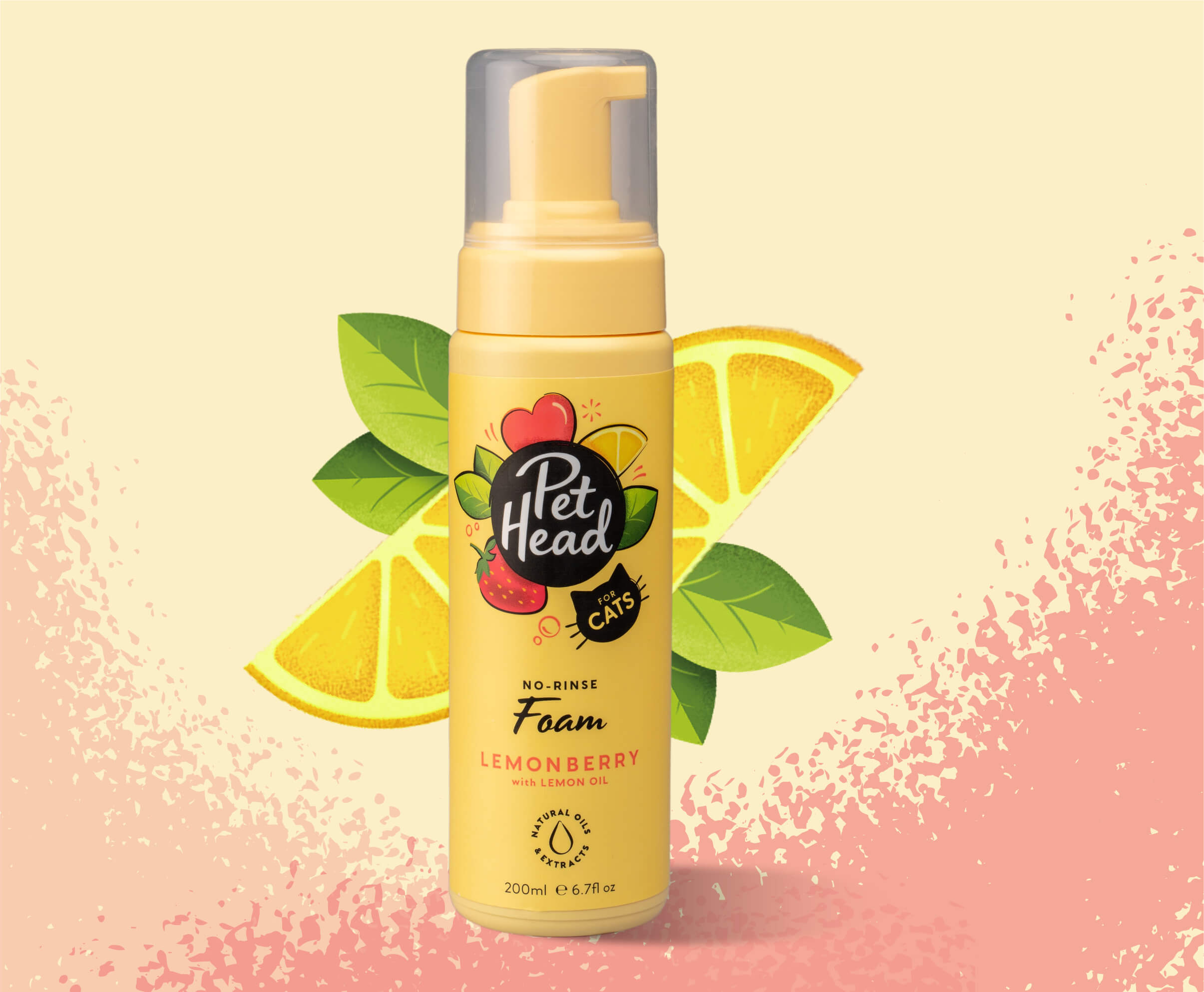 Cats Lemon Berry Grooming Range