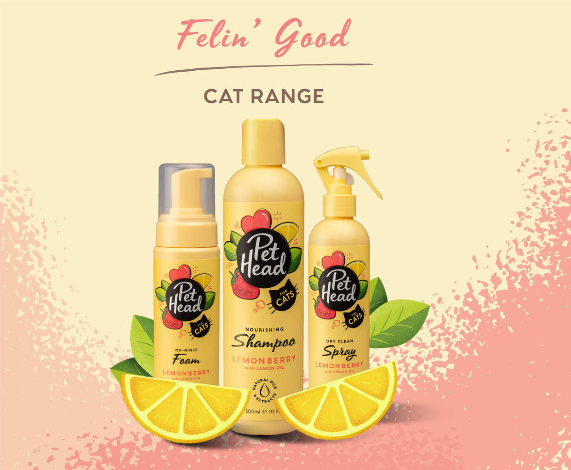 Cats Lemon Berry Grooming Range