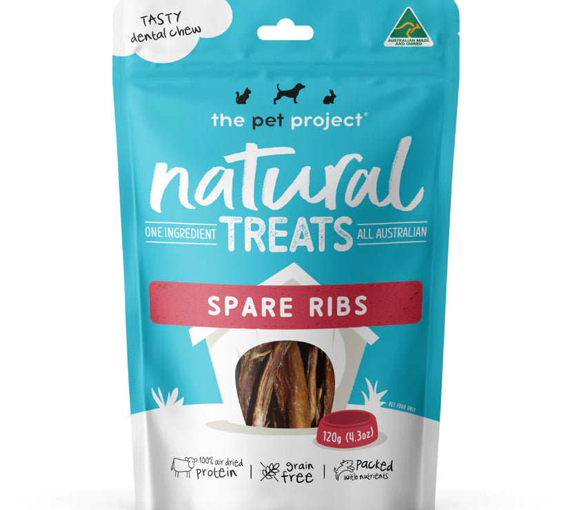 The Pet Project – Natural Treats – Spare Ribs