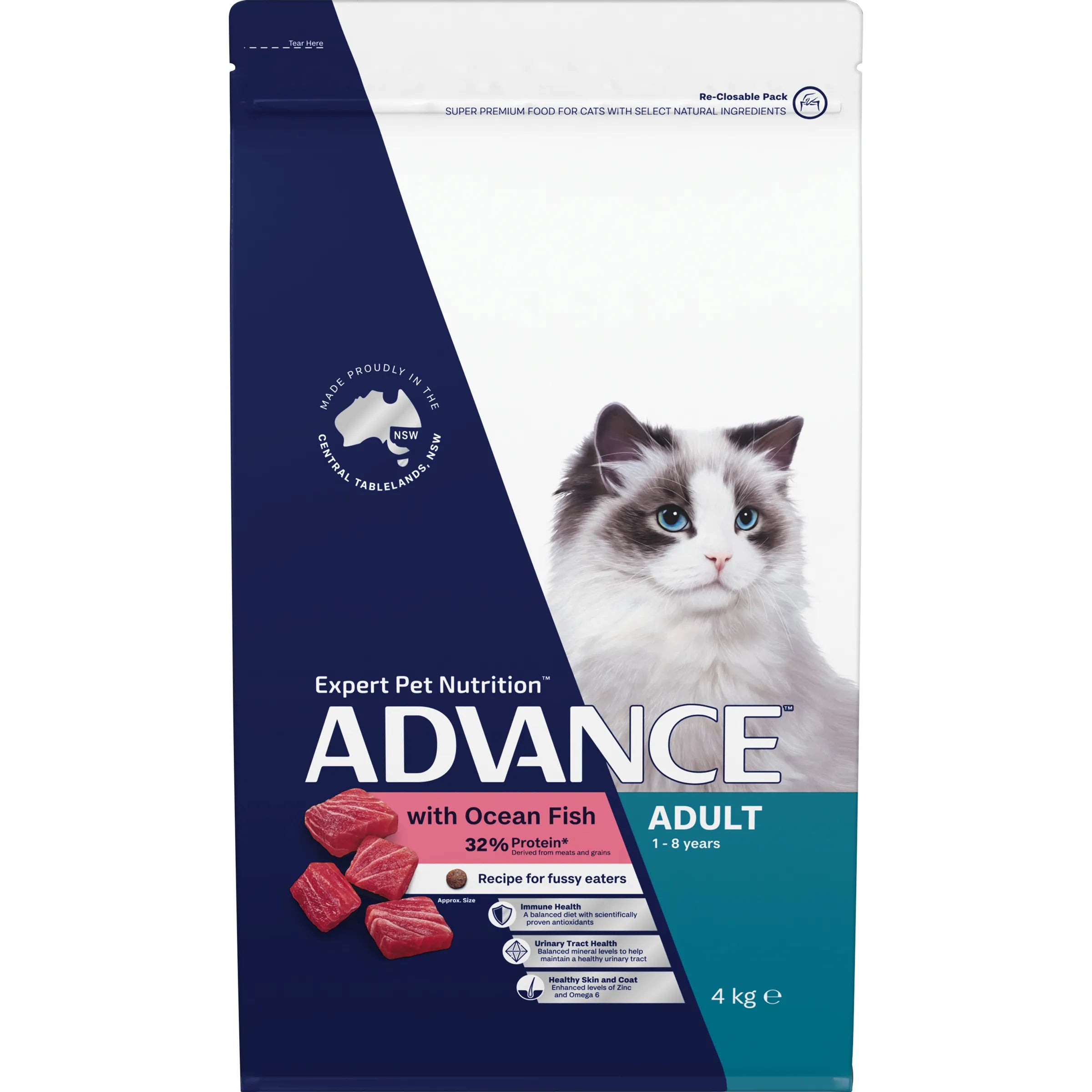 Advance Adult Cat Food | Ocean Fish - image 2