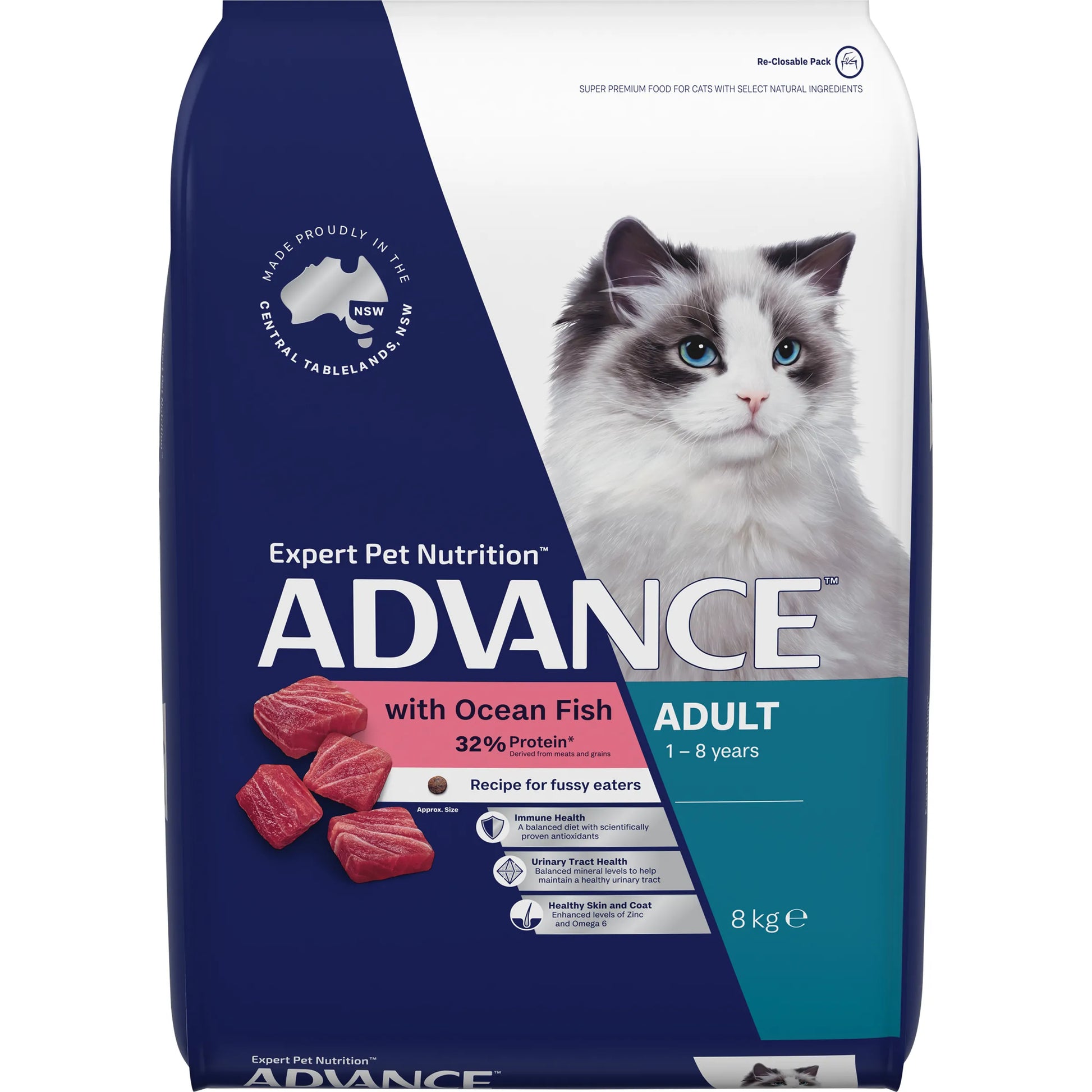 Advance Adult Cat Food | Ocean Fish - image 3