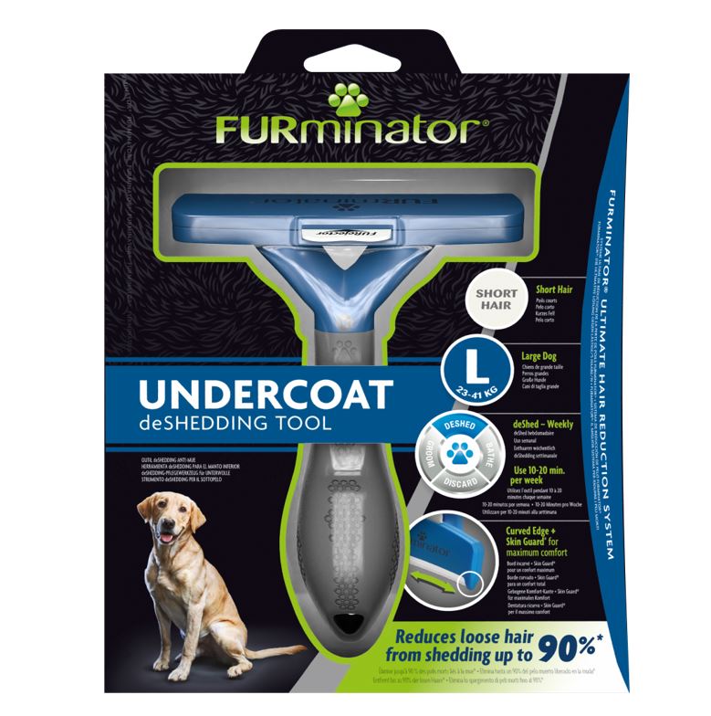 FURminator – Undercoat Deshedding Tool – Short Hair Dog - image 3