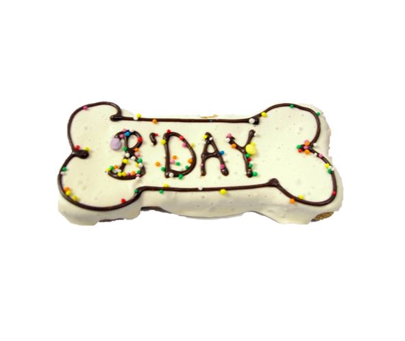 Huds and Toke – Large B’Day Bone Cookie